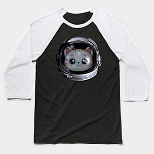 cute space cat Baseball T-Shirt